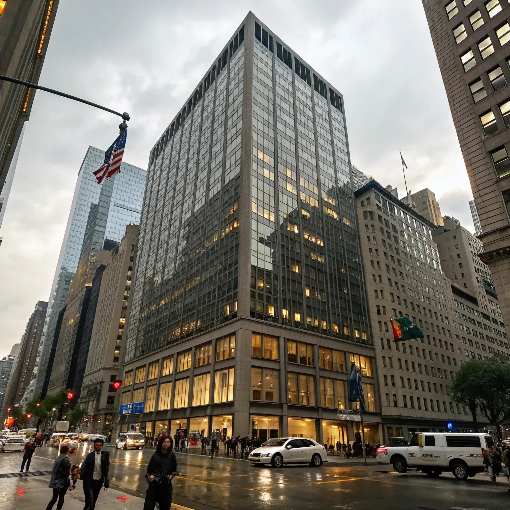 Office building in New York